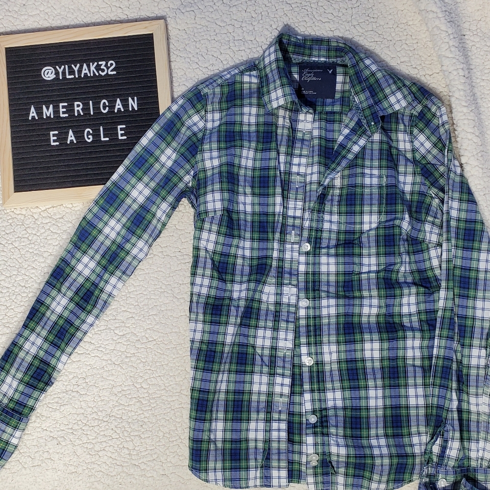 Plaid Button Up